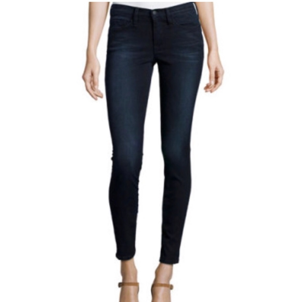 FRAME Denim  Le skinny de Jeanne raw hem 28
